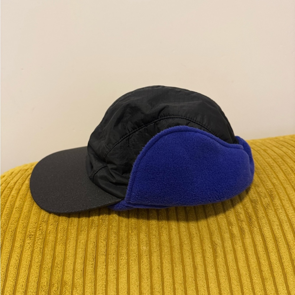 Vintage 90s LL Bean Ear Flap Ball Cap Small Gore-tex Polartec Fleece Lined